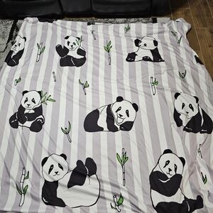 Panda Print Bedding Duvet Cover Only
